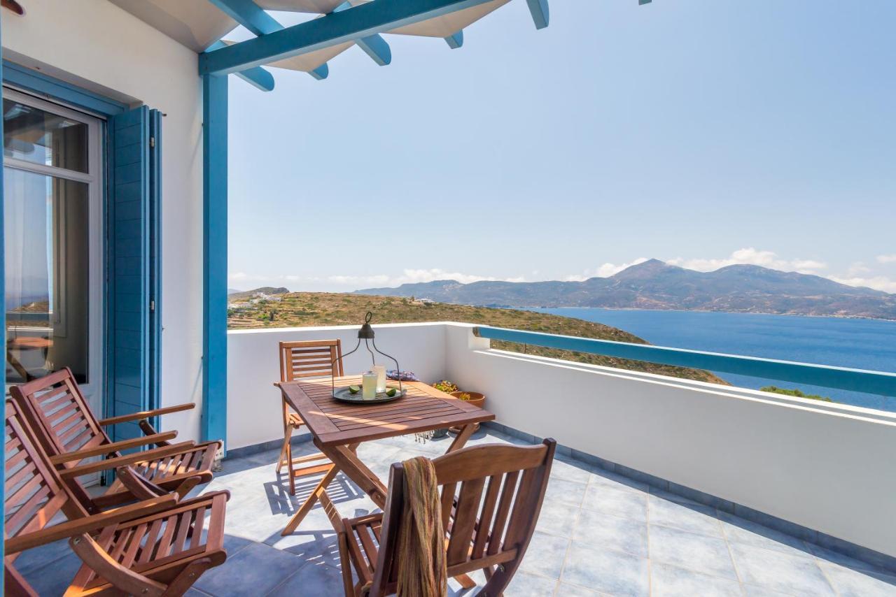 Villa Blue Sky Tripití Dış mekan fotoğraf