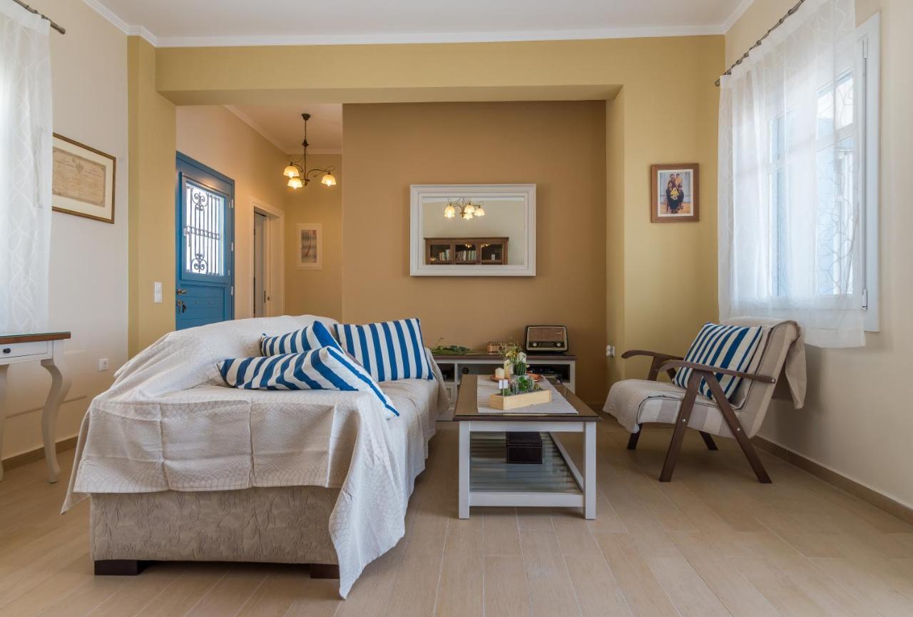 Villa Blue Sky Tripití Dış mekan fotoğraf